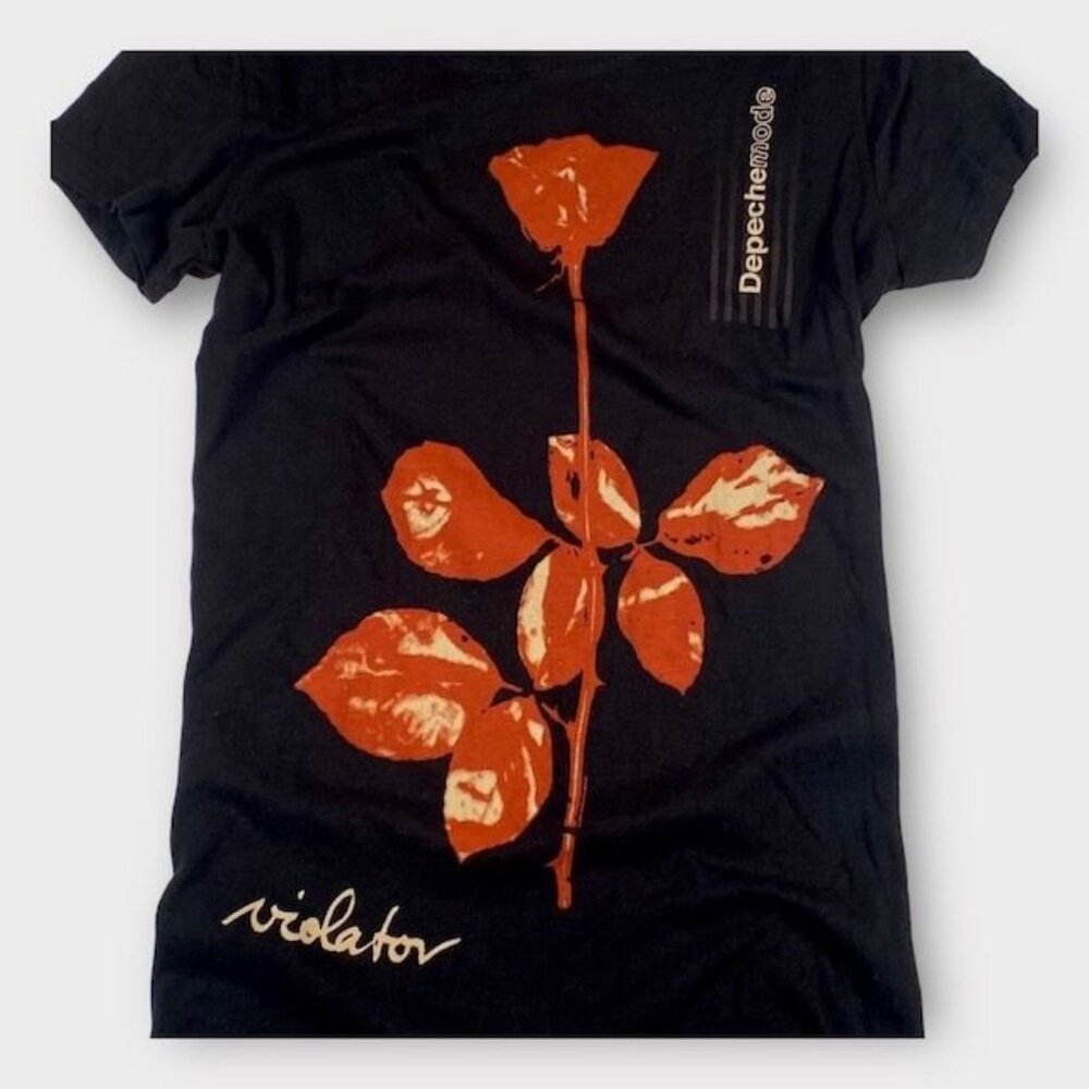 NWOT Depeche Mode Violator Tee Shirt Black, size Small - Picture 2 of 3